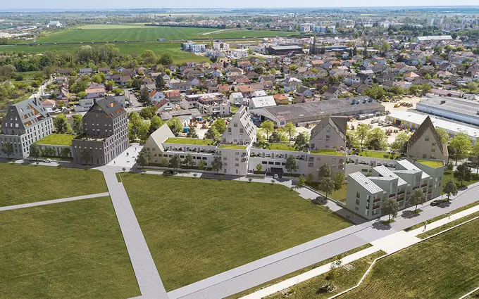 Dijon écoquartier Jardin des Maraîchers proche des commerces à Dijon