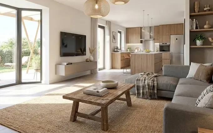 Perrigny-lès-Dijon duplex avec jardin au calme à Perrigny-lès-Dijon (21160)