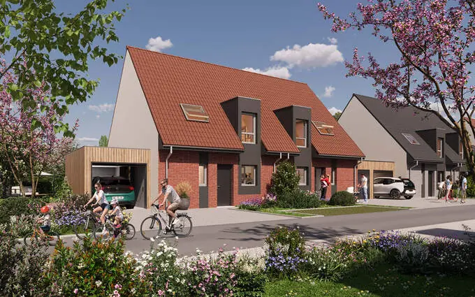 Maison 3 chambres avec garage à Annœullin (59112)