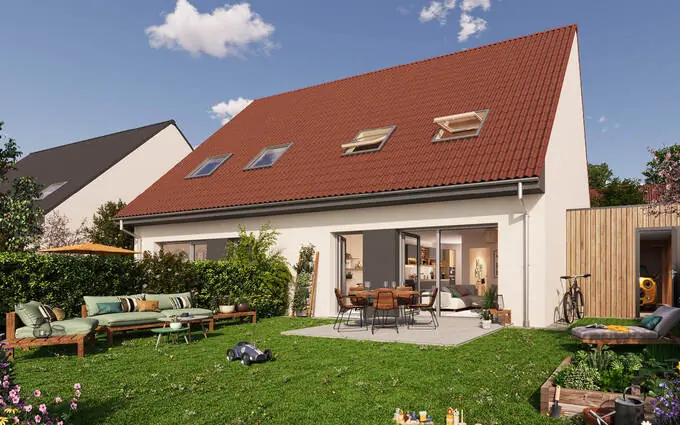 Maison 3 chambres avec garage à Annœullin