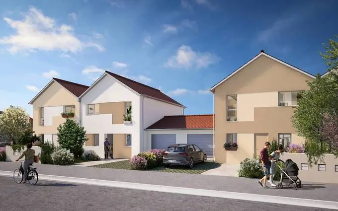 Maisons neuves à 10 min du centre d'Orléans à Fleury-les-Aubrais (45400)