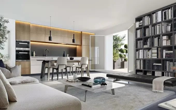 Dernier appartement d'exception avec vue mer à Nice