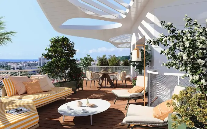 Dernier appartement d'exception avec vue mer à Nice