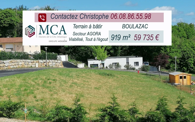Terrain à bâtir à Boulazac à Boulazac (24330)