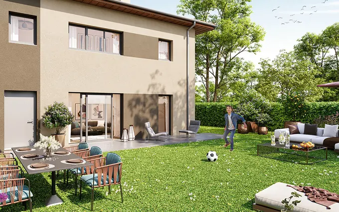 Ornex maisons neuves cadre préservé à 30 min de Genève à Ornex