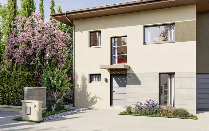 Ornex maisons neuves cadre préservé à 30 min de Genève à Ornex