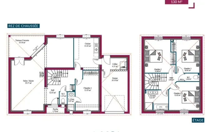 Terrain à partir de 1015m² à Montlieu-la-Garde à Montlieu-la-Garde