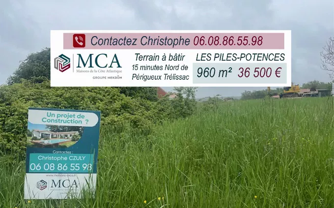 Terrain à bâtir à Périgueux à Périgueux (24000)