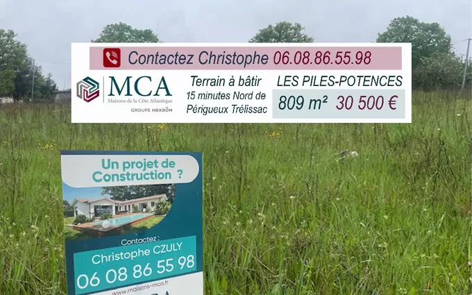 Terrain à bâtir à Périgueux à Périgueux (24000)