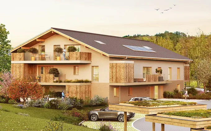 Fillière Saint-Martin-Bellevue cadre verdoyant à 45 min de Genève à Fillière