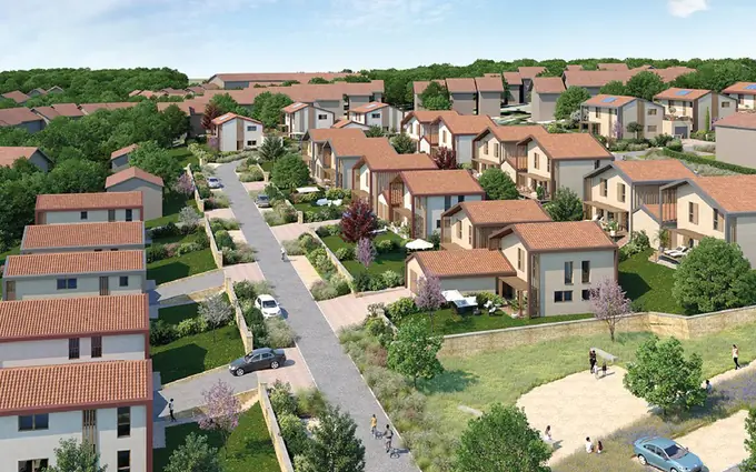 Gleizé maisons à 8 min de la gare TER de Villefranche-sur-Saône à Gleizé