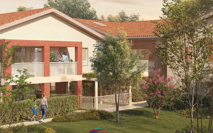 Toulouse quartier Guilhermy proche de la base de loisirs à Toulouse