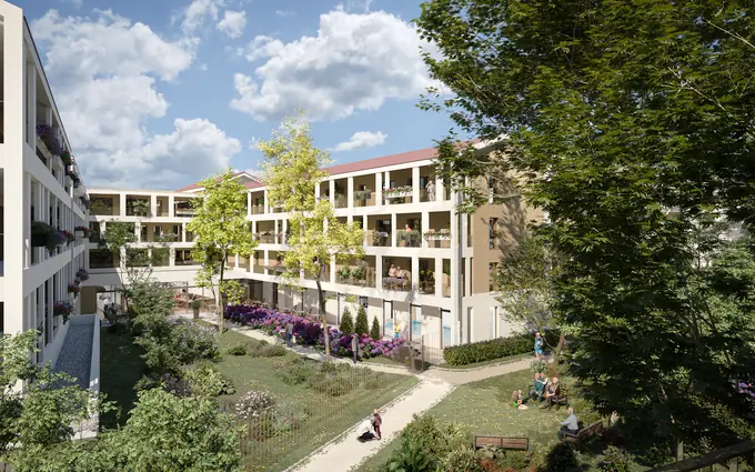 Les balcons de la pyramide à Vienne