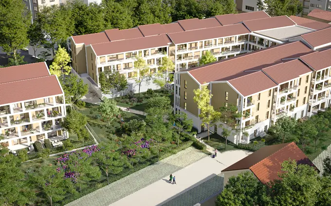 Les balcons de la pyramide à Vienne
