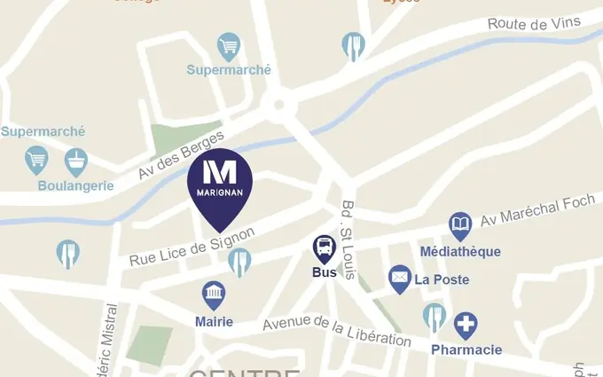 Les berges de signon à Brignoles