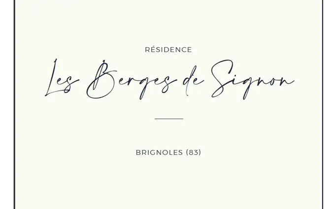 Les berges de signon à Brignoles