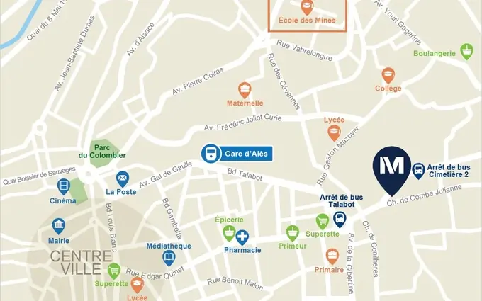 Urbanéo les mines alès à Alès