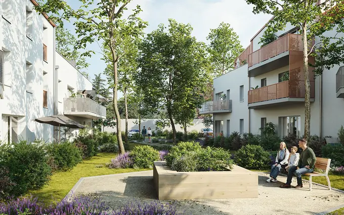 Saint-Sebastien sur Loire quartier Martelliere proche commodités à Saint-Sébastien-sur-Loire