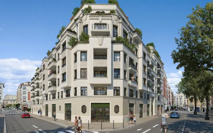 Quartier Bécon Les Bruyères à Asnières-sur-Seine (92600)