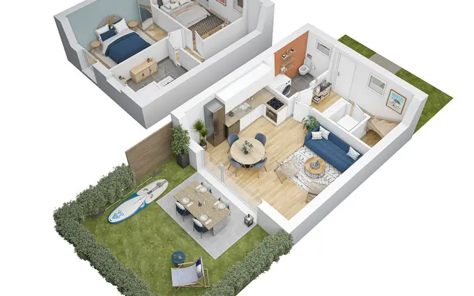 Les cottages dunes & mer à Bray-Dunes