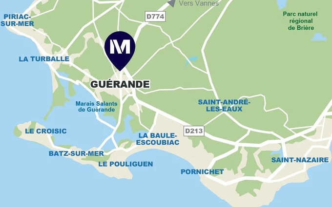 Les salines à Guérande