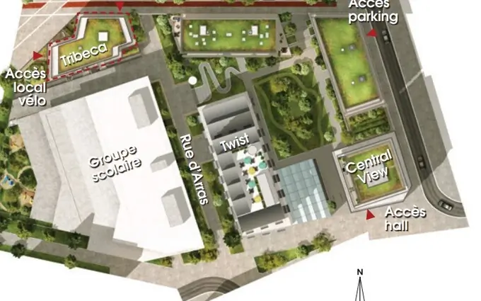 West village - tribeca à Nanterre