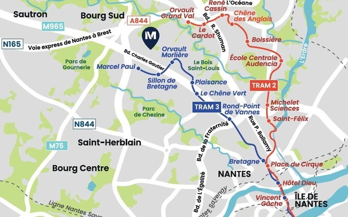 Neo verde à Orvault