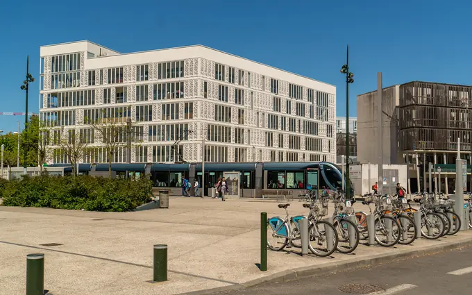Les arcades de l'althéa à Bordeaux