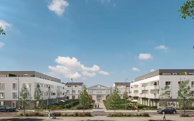 Le jardin des officiers à Vernon