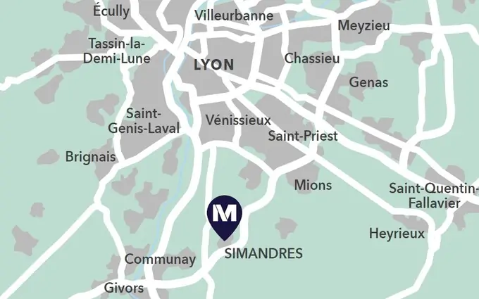 Secret garden à Simandres