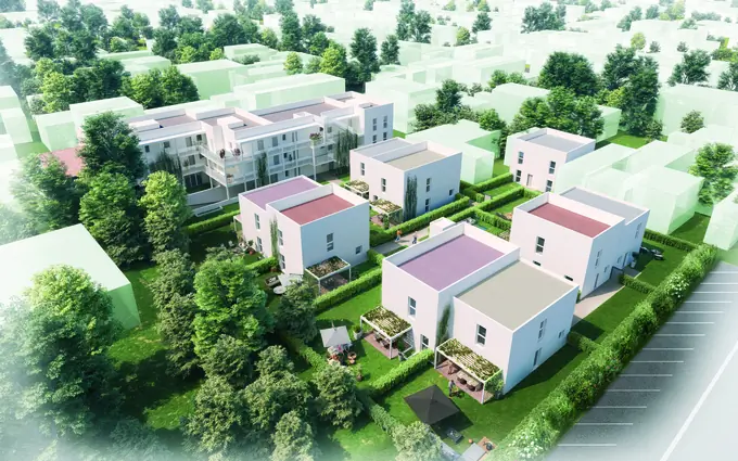 Les jardins d'astra à Marseille 10ème