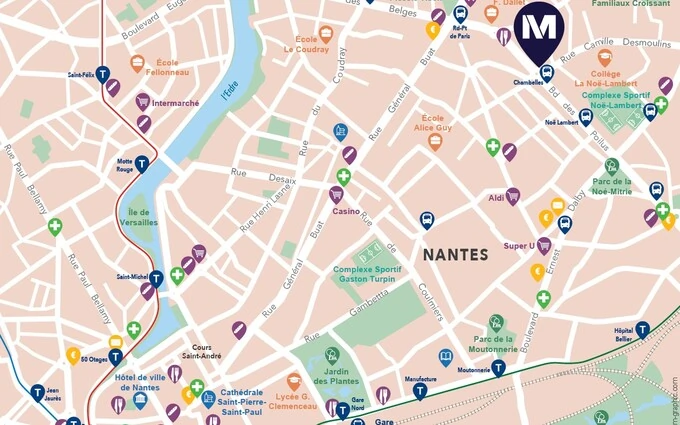 Villa camilla à Nantes