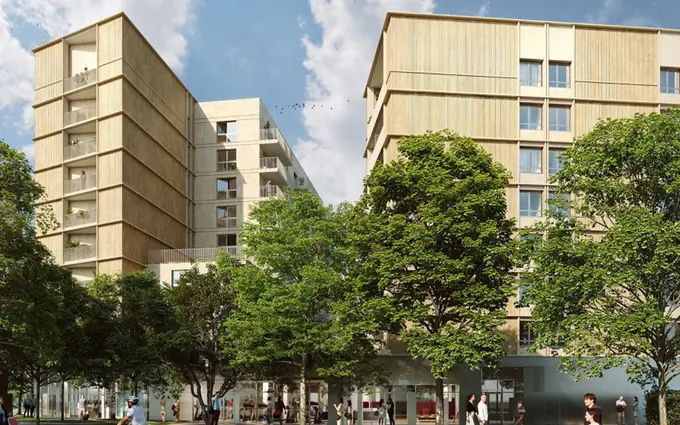Rennes à six minutes à pied du métro B à Rennes (35000)