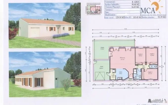 Maison à partir de 90m² à Beauregard-de-Terrasson à Beauregard-de-Terrasson (24120)
