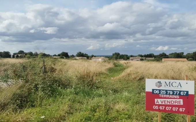 Terrain à partir de 600m² à Landiras à Landiras (33720)