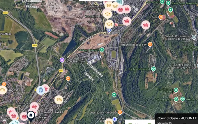 Coeur d'Opale à Audun-le-Tiche