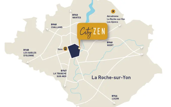 Cityzen la roche-sur-yon à La Roche-sur-Yon