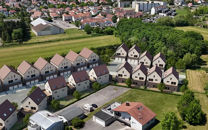 Wissembourg à 3 min en voiture de la frontière allemande à Wissembourg