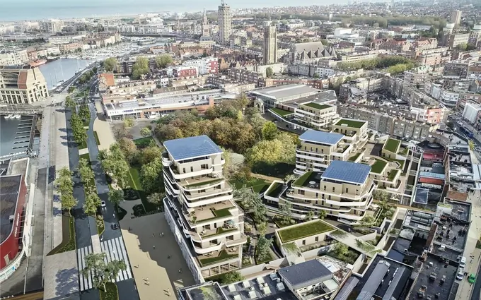 Les terrasses du parc à Dunkerque