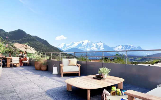 Sallanches au pays du Mont Blanc, à 8 min à pied de la gare à Sallanches (74700)