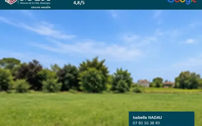 Terrain à partir de 400m² à Prignac-et-Marcamps à Prignac-et-Marcamps (33710)