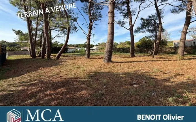 Terrain à partir de 924m² à Saint-Palais-sur-Mer à Saint-Palais-sur-Mer (17420)