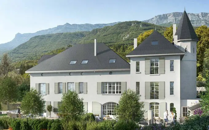Claix réhabilitation maison de maître le long du Drac à Claix