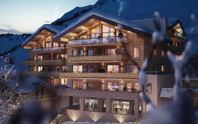 Belle Aurore à Huez (38750)
