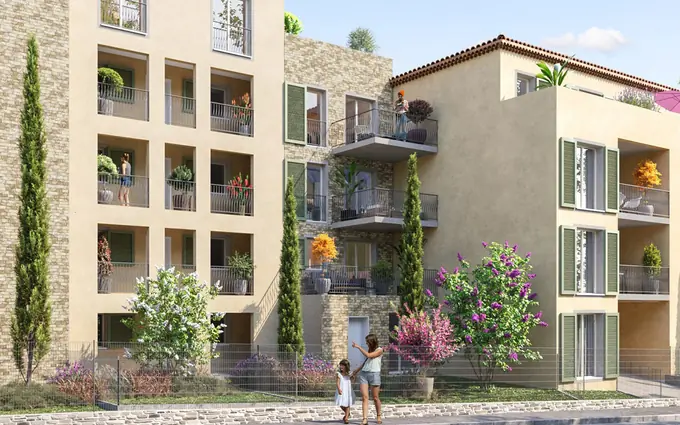 Auribeau Village emplacement central proche commerces à Auribeau-sur-Siagne