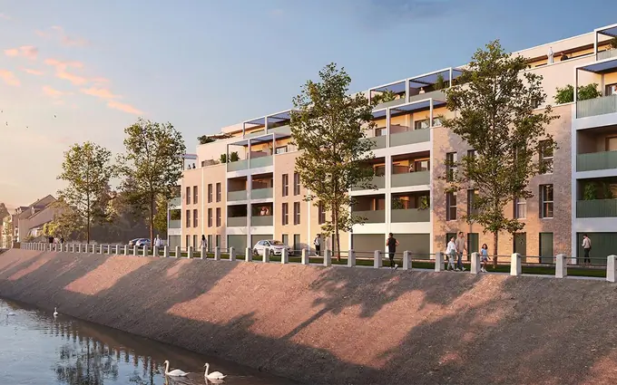 Châtellerault centre sur les bords de la Vienne à Châtellerault