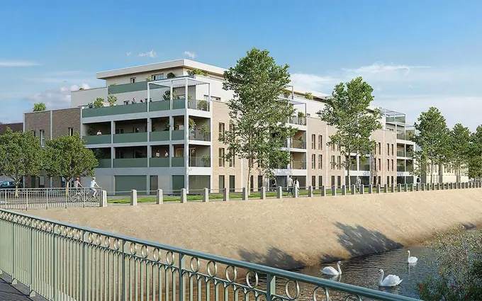 Châtellerault centre sur les bords de la Vienne à Châtellerault