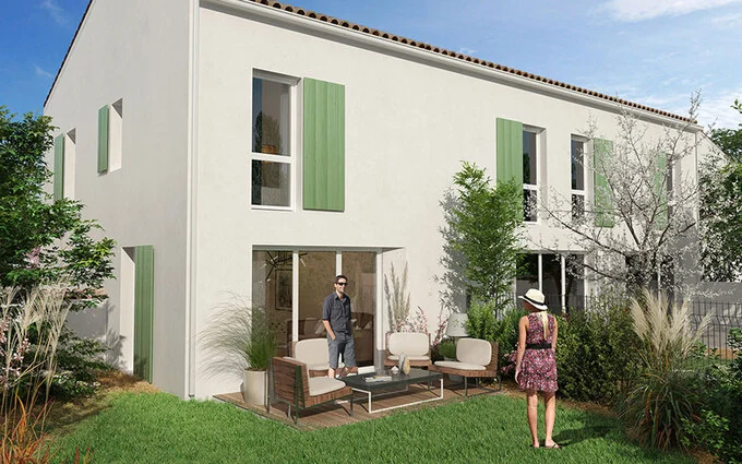 Breuillet maisons coeur de bourg à 10 min de route des plages à Breuillet