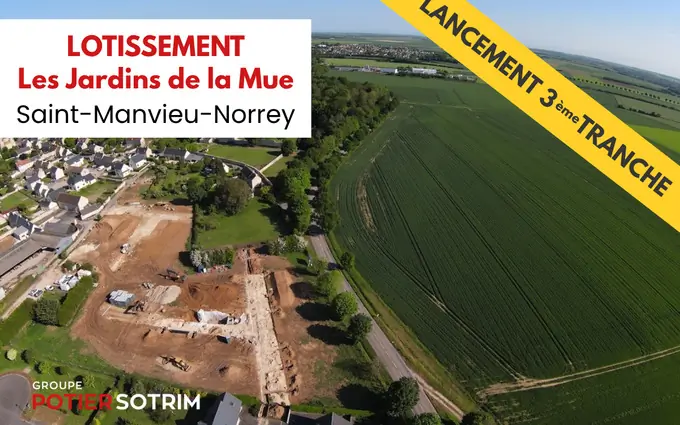 Les Jardins de la Mue - terrains à bâtir - Saint-Manvieu-Norrey à Saint-Manvieu-Norrey (14740)