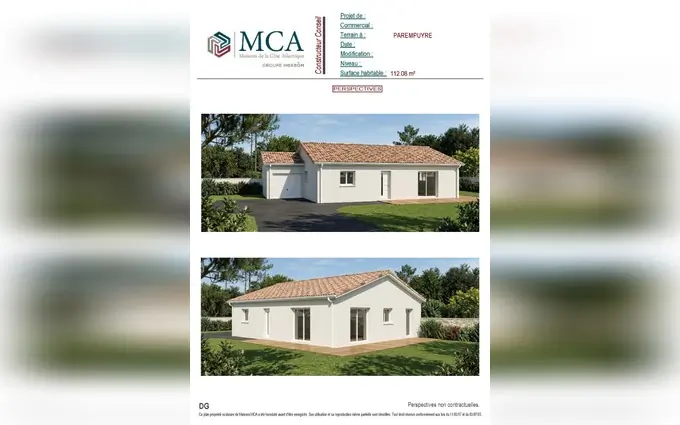 Terrain à partir de 535m² à Parempuyre à Parempuyre